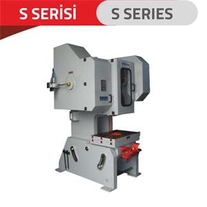 S SERIES : FLYWHEEL & BACK GEARED INCLINABLE FRAME ECCENTRIC PRESS